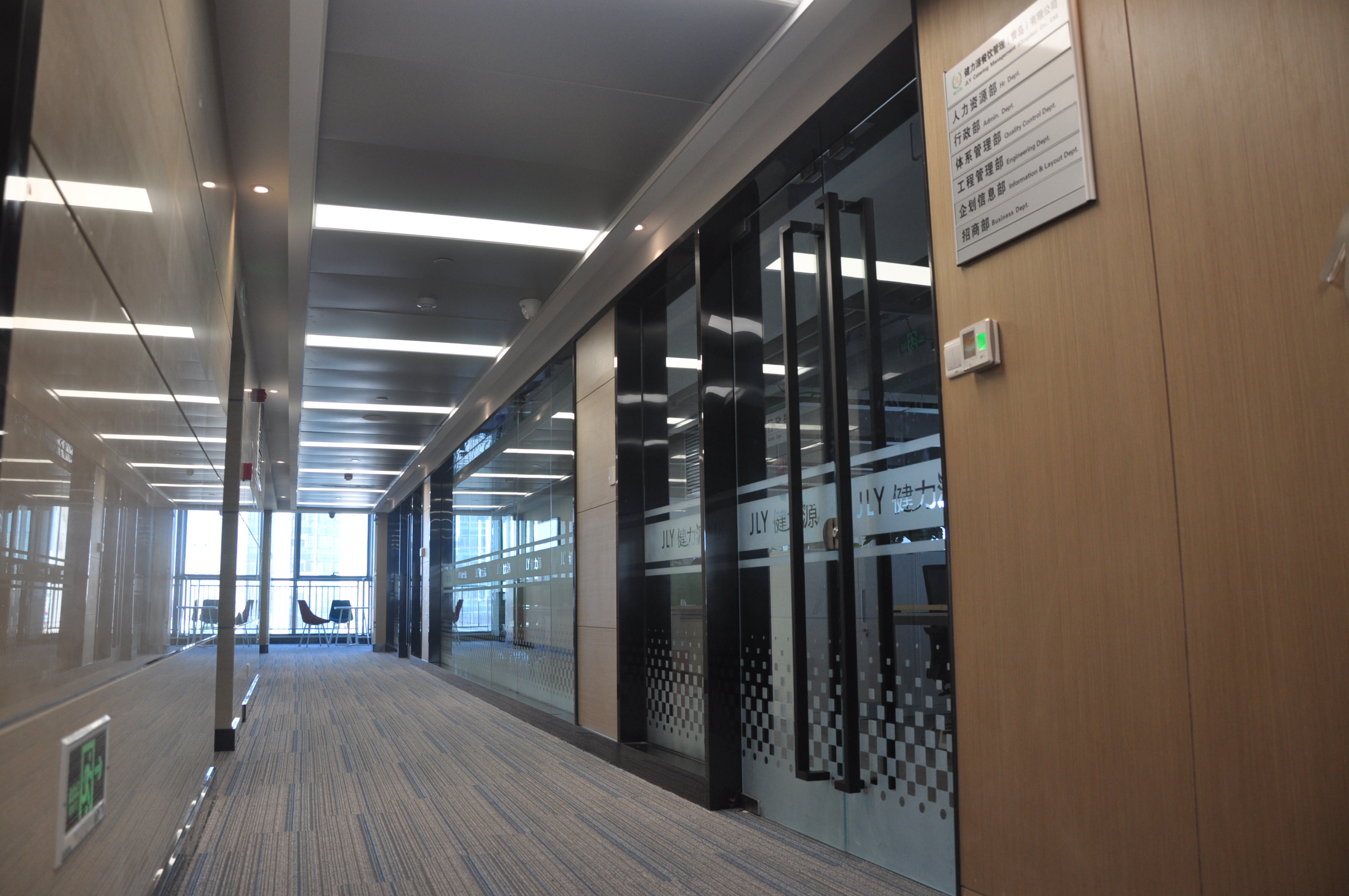 铺着地毯的走廊 铺着地毯的走廊